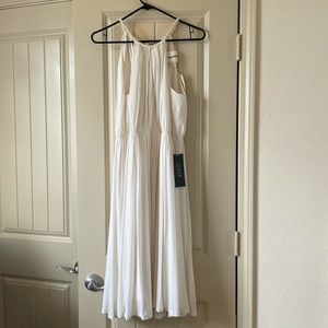 White mid-length J. Crew dress - size 4 - NWT
